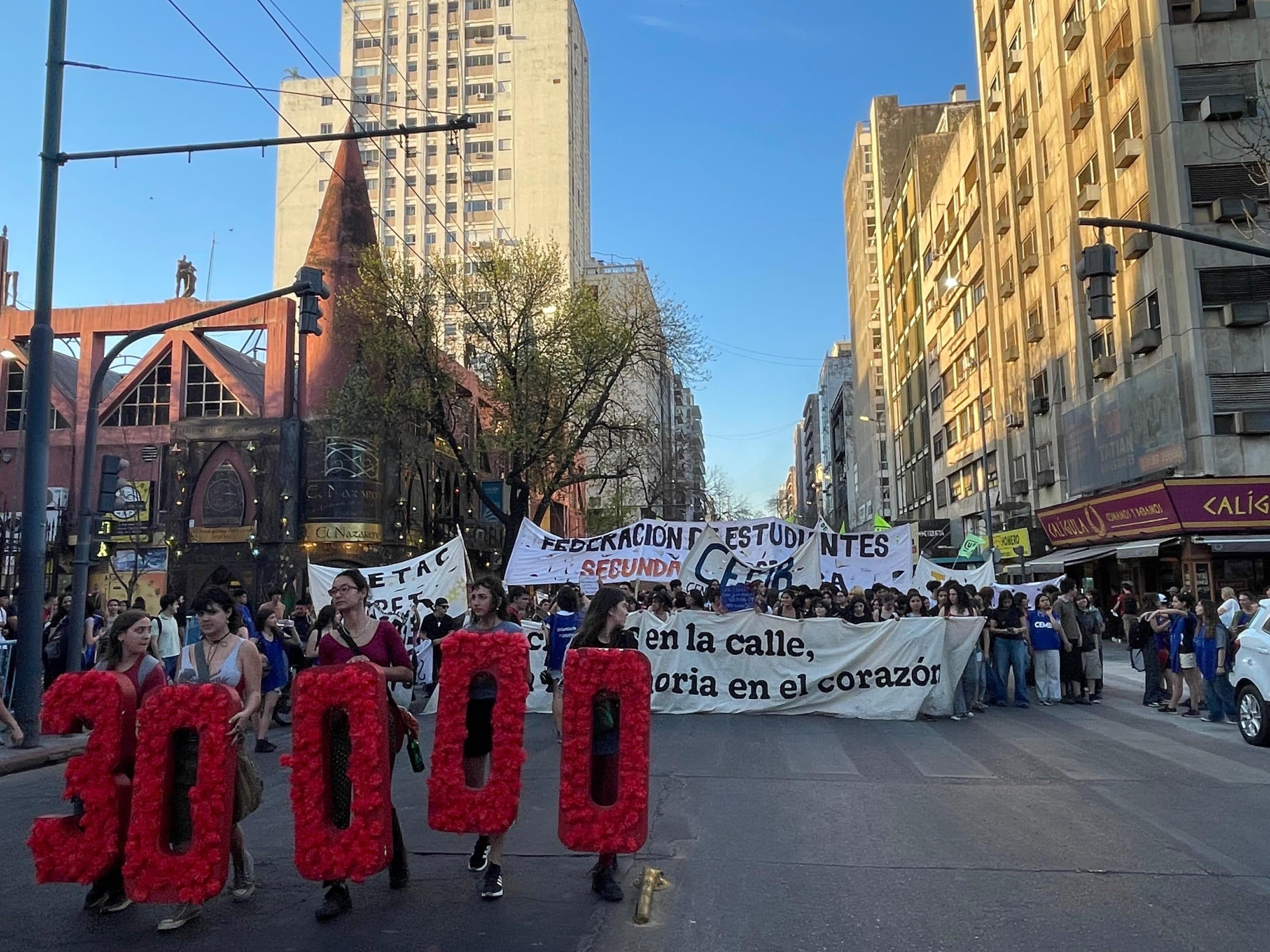 “No nos parece que a 48 años de la Noche de los Lápices jueguen con nuestro derecho a estudiar”